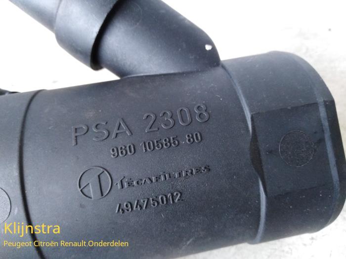 Laser 7792 Bussola Tri-Point Per Fascette Tubo Aria - Doppia Bocca Per Mercedes, Renault, PSA, Smart