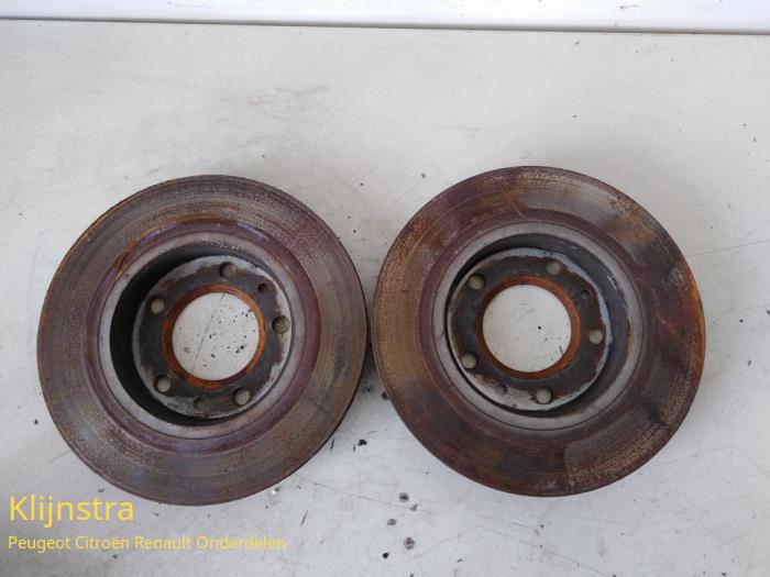 Rear brake disc Peugeot 308 1610761980 BOSCH