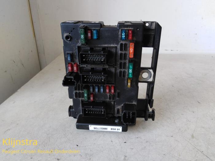 Fuse box Peugeot 307 Break 2.0 16V - 6500Y1 DELPHI