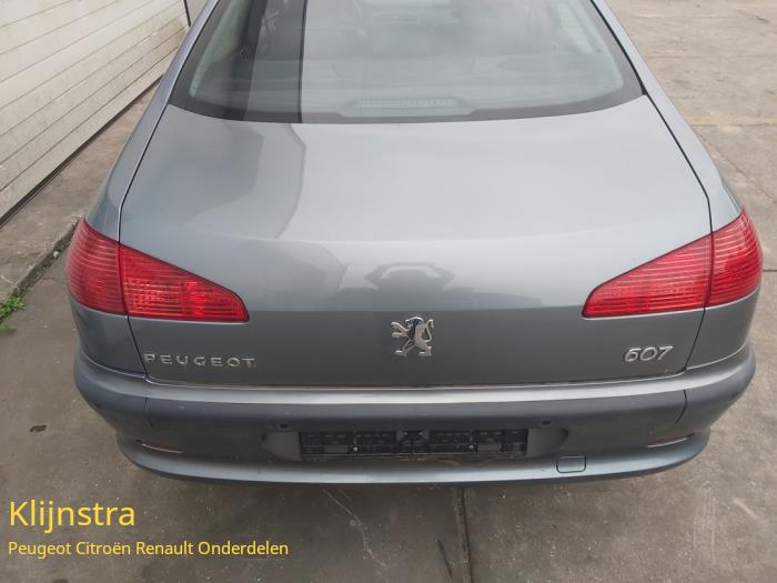 Używane Tylna klapa Peugeot 607 (9D/U) 2.2 16V Cena na żądanie oferowane przez Fa. Klijnstra & Zn. VOF