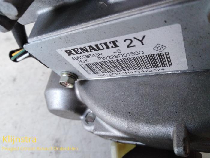 Caja de columna de dirección de un Renault Megane 2011