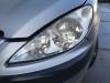 Reflektor lewy z Peugeot 307 Break (3E), 2002 / 2009 1.6 16V, Kombi, Benzyna, 1.587cc, 80kW (109pk), FWD, TU5JP4; NFU, 2002-03 / 2008-04, 3ENFU 2004