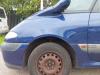 Front wing, left from a Renault Espace (JE), 1996 / 2002 2.0i 16V, MPV, Petrol, 1.998cc, 102kW (139pk), FWD, F4R700; F4R701, 2001-09 / 2002-10, JE00; JE02; JE0L; JE0N 2002