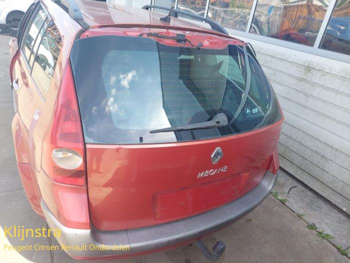 Tailgate from a Renault Megane II Grandtour (KM) 1.9 dCi 120 2004