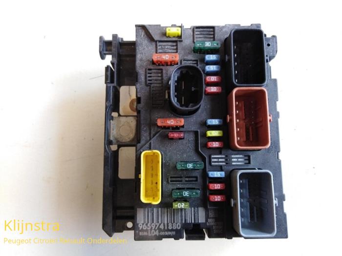 Fuse Box Peugeot 307 Sw 1.6 16v - 6580ag