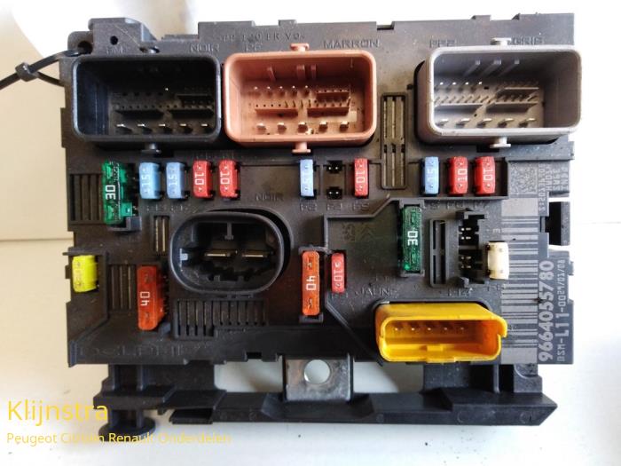 Fuse box Peugeot 207 SW - 9664055780 - Fa. Klijnstra & Zn. VOF