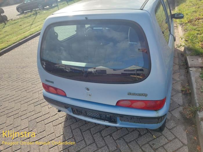 Tailgate from a Fiat Seicento (187) 1.1 MPI S,SX,Sporting 2003
