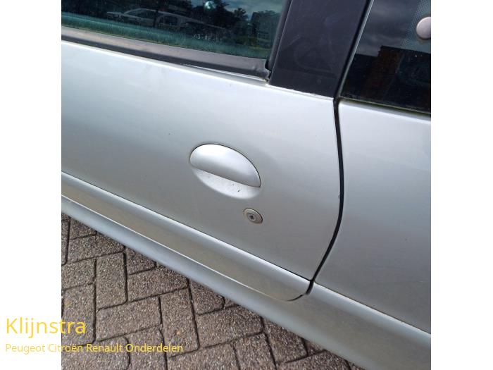 Door 2-door, left from a Peugeot 206 (2A/C/H/J/S) 1.4 16V 2005