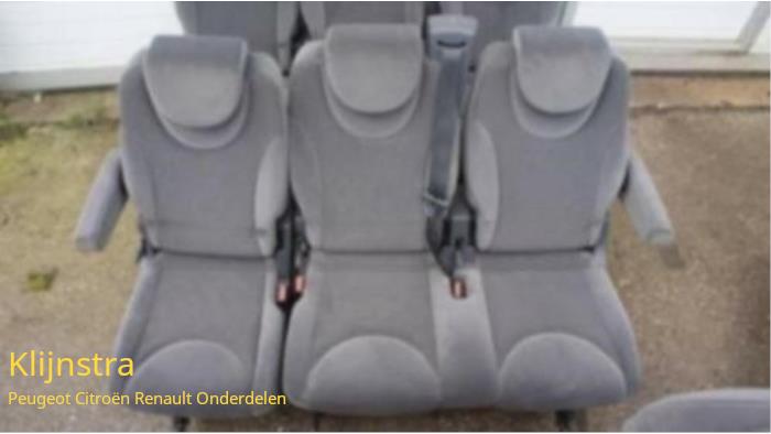 Rear bench seat from a Peugeot Expert 2009