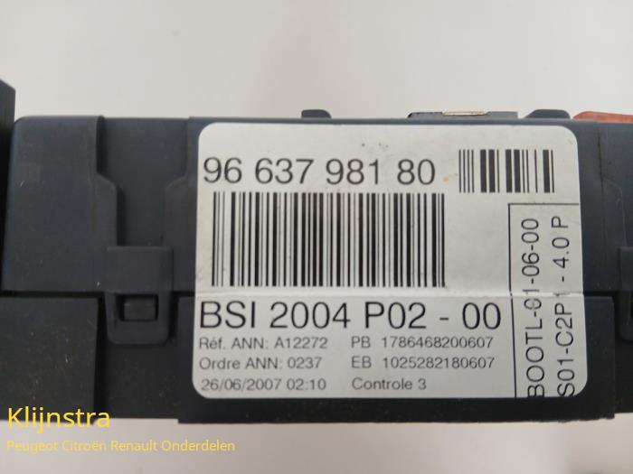Engine management computer from a Peugeot 308 (4A/C) 1.6 16V THP 150 2008