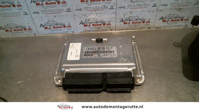 Used Engine management computer Audi A4 (B6) 1.9 TDI 100 Price € 75,00 Margin scheme offered by Autodemontage M.J. Rutte B.V.