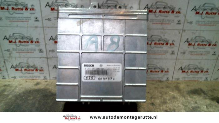 Used Engine management computer Audi A8 (D2) 3.7 32V Price on request offered by Autodemontage M.J. Rutte B.V.