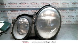 Used Headlight, left Mercedes CLK (W208) 2.0 200 16V Price on request offered by Autodemontage M.J. Rutte B.V.