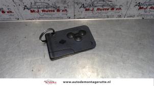 Used Key card Renault Grand Scénic II (JM) 2.0 16V Price on request offered by Autodemontage M.J. Rutte B.V.