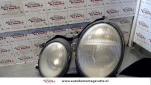 Used Headlight, left Mercedes CLK (W208) 2.0 200K Evo 16V Price on request offered by Autodemontage M.J. Rutte B.V.