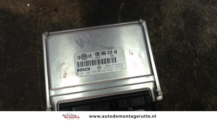 Used Engine management computer Audi A6 Avant (C5) 1.8 Turbo 20V Price on request offered by Autodemontage M.J. Rutte B.V.