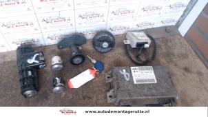 Used Set of cylinder locks (complete) Fiat Seicento (187) 1.1 MPI S,SX,Sporting Price on request offered by Autodemontage M.J. Rutte B.V.