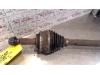 Front drive shaft, right from a Toyota Prius (NHW20), 2003 / 2009 1.5 16V, Liftback, Electric Petrol, 1.497cc, 82kW (111pk), FWD, 1NZFXE, 2003-09 / 2009-12, NHW20 2007
