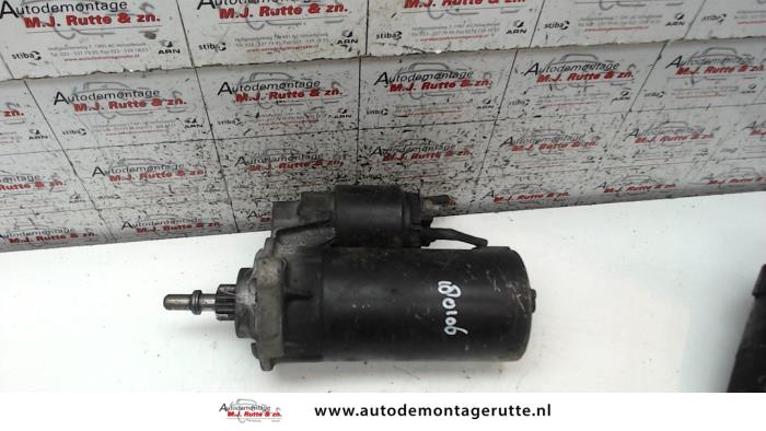 Used Starter Volkswagen Transporter/Caravelle T4 2.5 TDI Price € 50,00 Margin scheme offered by Autodemontage M.J. Rutte B.V.