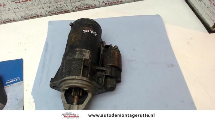 Used Starter BMW 5 serie (E28) 524td Price on request offered by Autodemontage M.J. Rutte B.V.