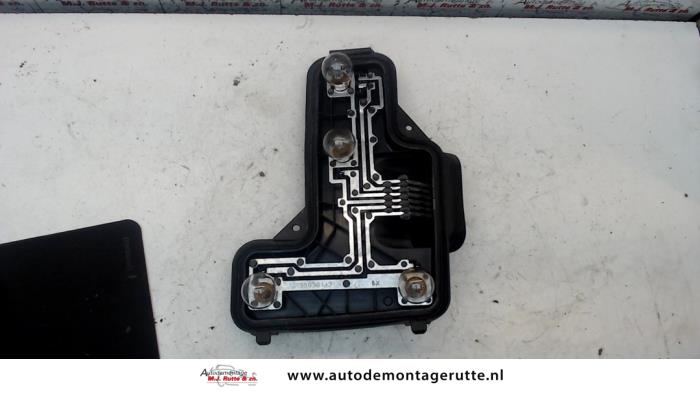 PCB, left taillight from a Seat Arosa (6H1) 1.4 MPi 1999