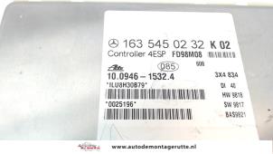 Usados Ordenadores ESP Mercedes ML I (163) 320 3.2 V6 18V Autom. Precio de solicitud ofrecido por Autodemontage M.J. Rutte B.V.