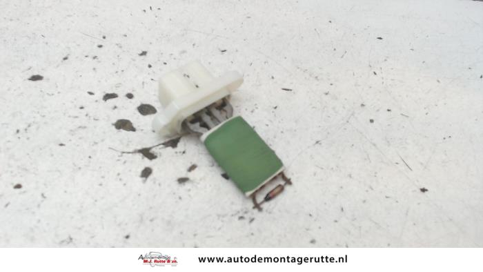 Heater resistor from a Ford Fiesta 6 (JA8) 1.6 TDCi 16V ECOnetic 2012
