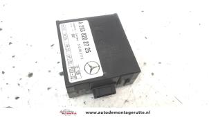 Usados Módulo de alarma Mercedes C Sportcoupé (C203) 2.0 C-200K 16V Precio de solicitud ofrecido por Autodemontage M.J. Rutte B.V.