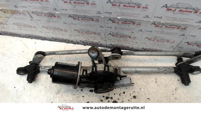 Wiper motor + mechanism Chevrolet Aveo 1.2 16V - 96850001091000552 QA