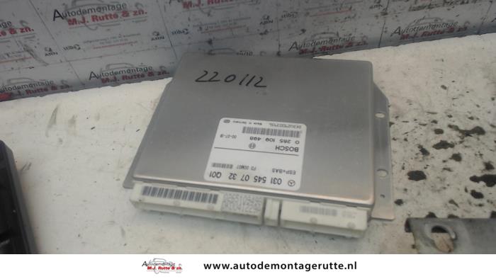 Używane Sterownik ESP Mercedes CLK (C208) 3.2 320 V6 18V Cena na żądanie oferowane przez Autodemontage M.J. Rutte B.V.