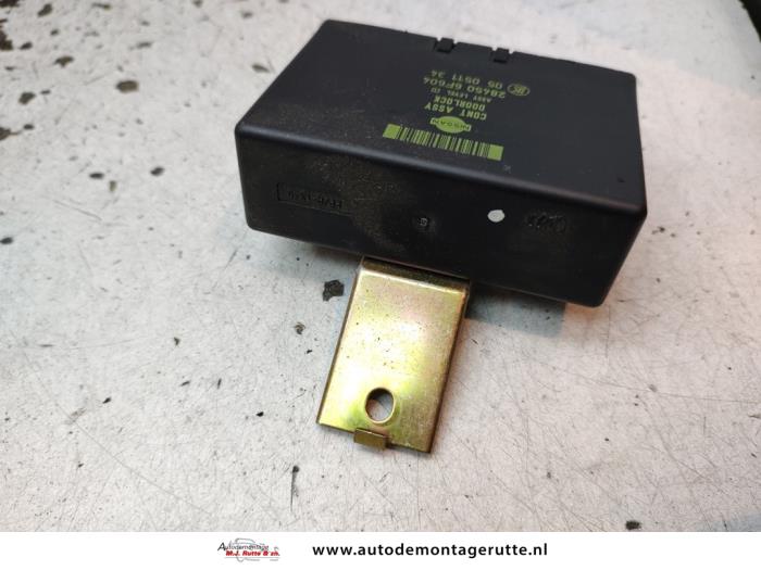 Central door locking module from a Nissan Micra (K11) 1.4 16V 2001