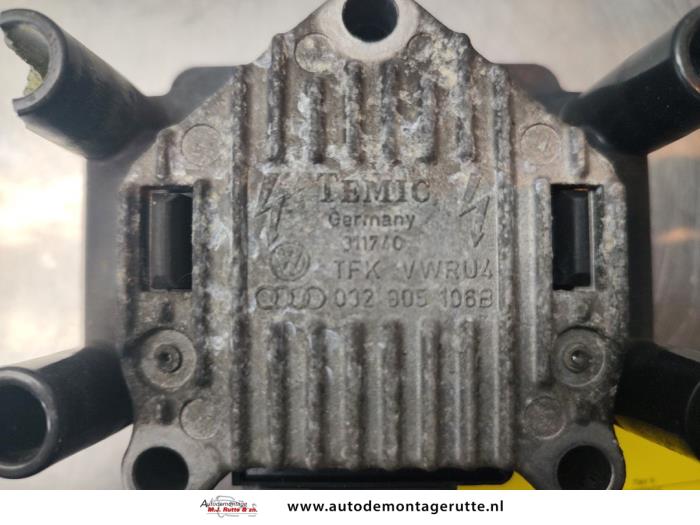 Zestaw cewek zaplonowych z Audi A2 (8Z0) 1.4 16V 2001