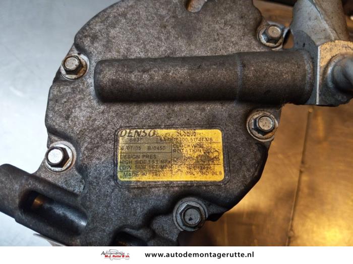 Air conditioning pump from a Fiat Panda (169) 1.2 Fire 2006