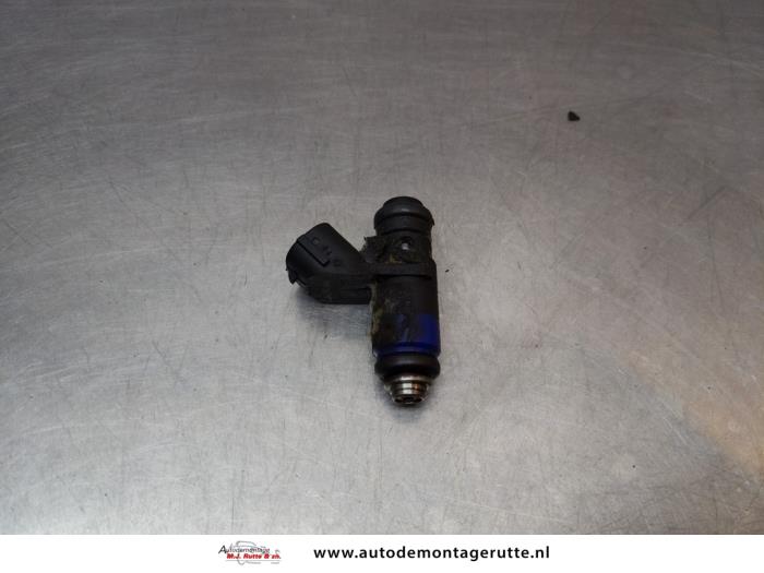 Injector (petrol injection) from a Volkswagen Polo IV (9N1/2/3) 1.4 16V 75 2005