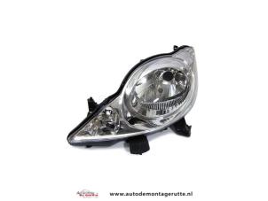 New Headlight, left Peugeot 107 Price € 90,00 Inclusive VAT offered by Autodemontage M.J. Rutte B.V.