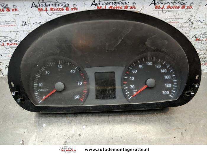 Używane Licznik kilometrów KM Volkswagen Crafter 2.5 TDI 30/32/35/46/50 Cena € 65,00 Procedura marży oferowane przez Autodemontage M.J. Rutte B.V.