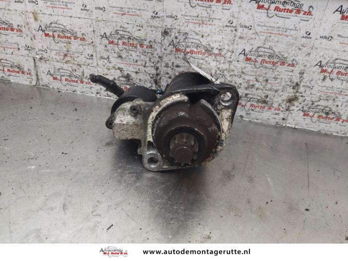 Used Starter Volkswagen Golf IV (1J1) 2.0 Price on request offered by Autodemontage M.J. Rutte B.V.