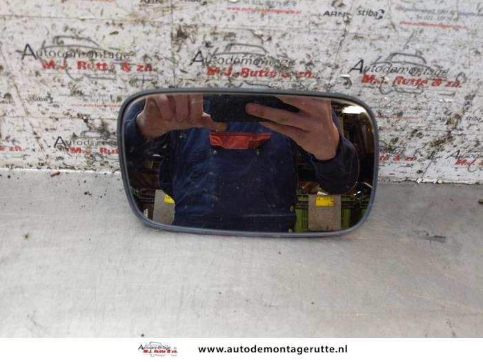 Mirror glass, right from a Saab 9-3 I (YS3D) 2.0t 16V 2000