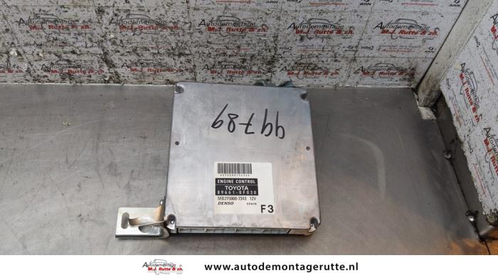 Engine management computer Toyota Corolla Verso (R10/11), 2004 / 2009 1.8 16V VVT-i, MPV, Petrol, 1.794cc, 95kW (129pk), FWD, 1ZZFE, 2004-04 / 2009-03, ZNR11 (Used)