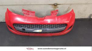 Used Front bumper Peugeot 107 1.4 HDI Price on request offered by Autodemontage M.J. Rutte B.V.