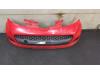 Front bumper from a Peugeot 107, 2005 / 2014 1.4 HDI, Hatchback, Diesel, 1.398cc, 40kW (54pk), FWD, DV4TD; 8HT, 2005-06 / 2014-05, PM8HT 2009