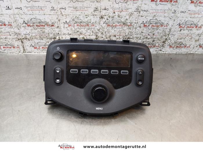 Radio d'un Peugeot 108 1.0 12V 2017