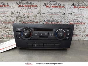 Used Heater control panel BMW 3 serie (E90) 320i 16V Price on request offered by Autodemontage M.J. Rutte B.V.