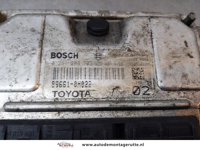 Komputer sterowania silnika z Toyota Aygo (B10) 1.0 12V VVT-i 2005