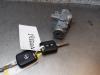 Ignition lock + key from a Nissan Note (E11), 2006 / 2013 1.4 16V, MPV, Petrol, 1.386cc, 65kW (88pk), FWD, CR14DE, 2006-03 / 2012-06, E11AA 2006