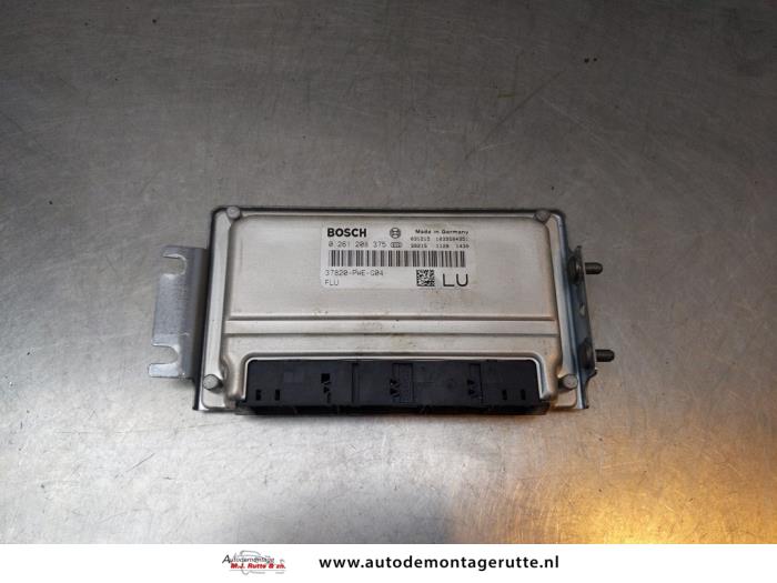 Used Engine management computer Honda Jazz (GD/GE2/GE3) 1.3 i-Dsi Price on request offered by Autodemontage M.J. Rutte B.V.