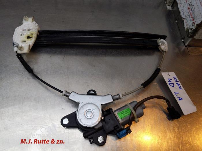 Rear door window mechanism 4-door, left Chevrolet Spark 1.0 16V Bifuel ...