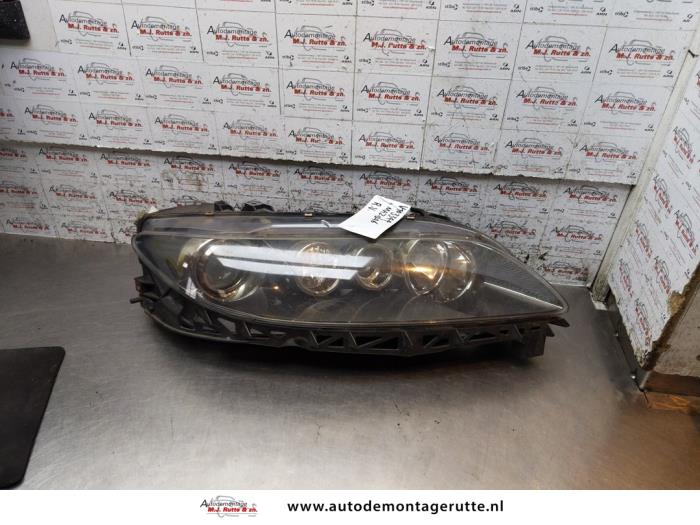 Używane Reflektor prawy Mazda 6 Sportbreak (GY19/89) 2.0i 16V S-VT Cena na żądanie oferowane przez Autodemontage M.J. Rutte B.V.