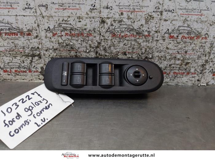 Usados Interruptor combinado de ventanillas Ford Galaxy (WA6) 2.0 TDCi 16V 140 Precio de solicitud ofrecido por Autodemontage M.J. Rutte B.V.