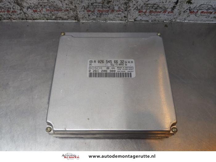Used Engine management computer Mercedes ML I (163) 320 3.2 V6 18V Autom. Price on request offered by Autodemontage M.J. Rutte B.V.